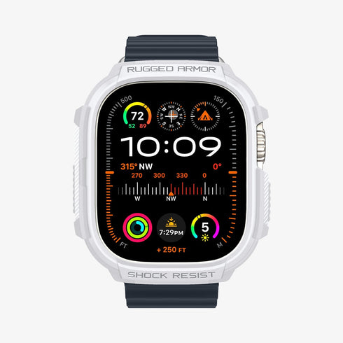ACS05456 - Apple Watch Series (Apple Watch (49mm)) in matte black showing the front